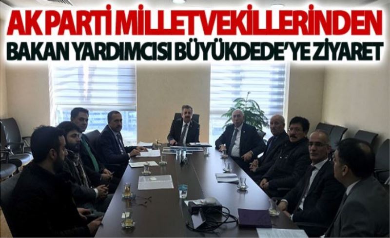 AK Parti milletvekillerinden Bakan Yardımcısı Büyükdede’ye ziyaret
