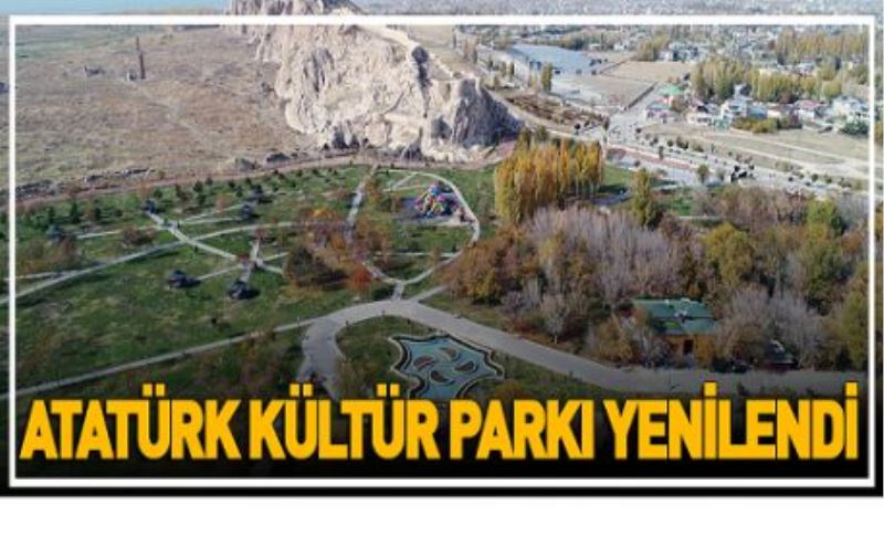 Atatürk Kültür Parkı yenilendi