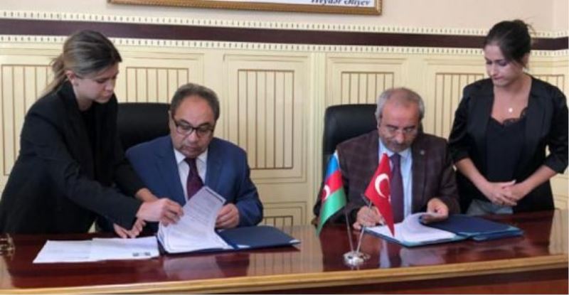 Azerbaycan’daki üniversitelerle protokol imzalandı