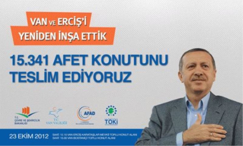 Başbakan Erdoğan Van