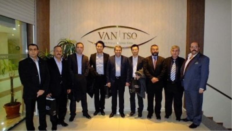  Çinli Yatırımcıdan Van TSO’ya ziyaret