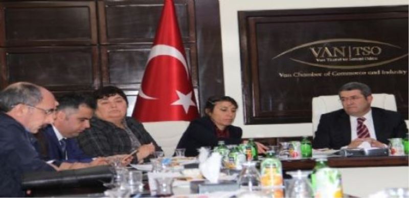 HDP Milletvekili adaylarından TSO’ya ziyaret…