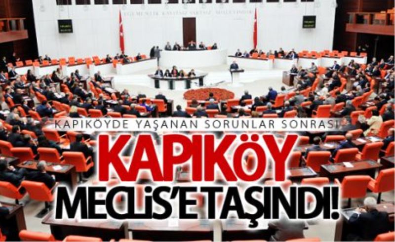 HDP Van milletvekili Lezgin Botan Kapıköy’ü meclise taşındı! 