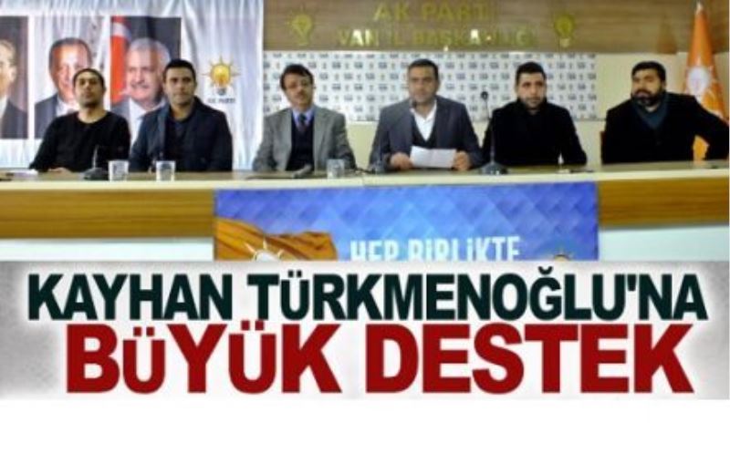 Kayhan Türkmenoğlu’na büyük destek