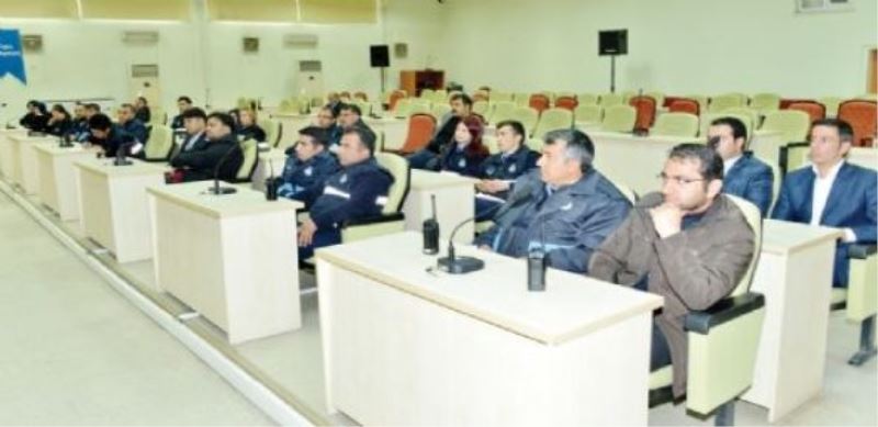 Tuşba Belediyesi personeline telsiz eğitimi…