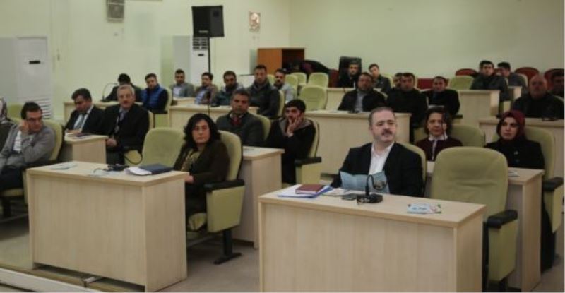 Tuşba’da belediye personeline madde bağımlılığı semineri…