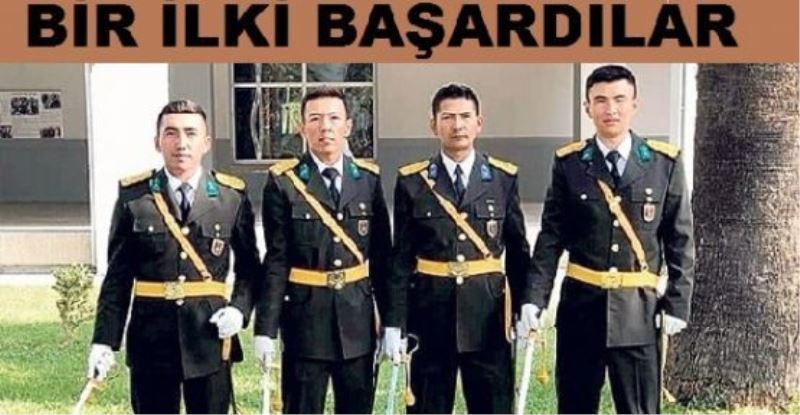 Ulupamir köyünden 4 genç teğmen rütbesiyle mezun oldu