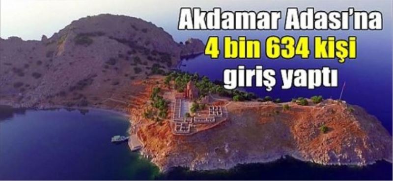 Van Kültür ve Turizm İl Müdürü Muzaffer Aktuğ: “Ayin günü Akdamar Adası’na 4 bin 634 kişi giriş yaptı”