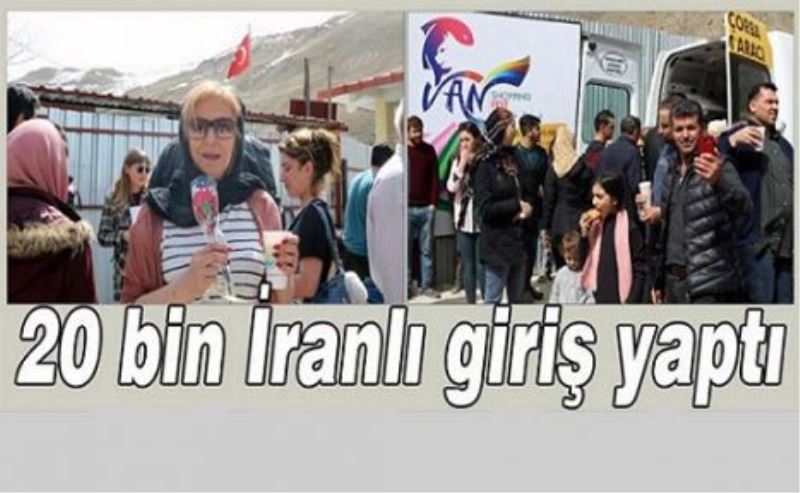 Van’a İranlı turist akını