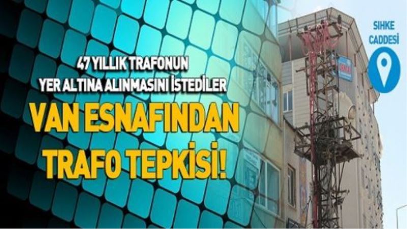 VİDEO İZLE-  VAN ESNAFINDAN TRAFO TEPKİSİ!