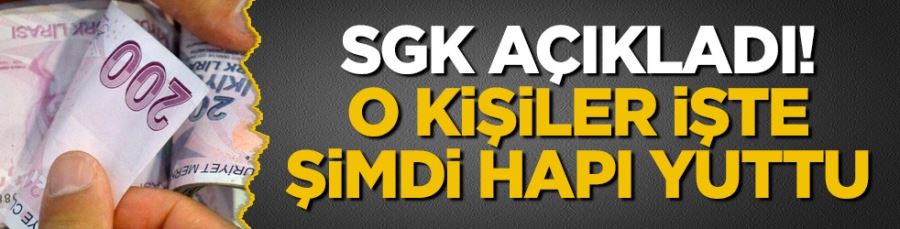 SGK tek tek inceliyor! Bunu yapanlar tüm maaşını faiziyle geri ödeyecek