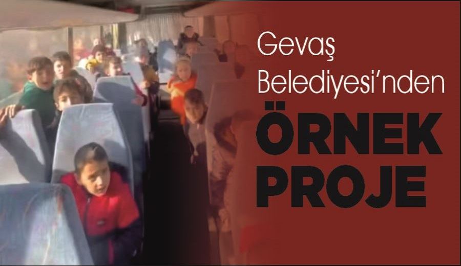 Gevaş Belediyesi’nden örnek proje