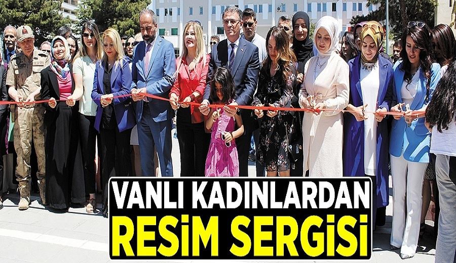 Vanlı kadınlardan resim sergisi