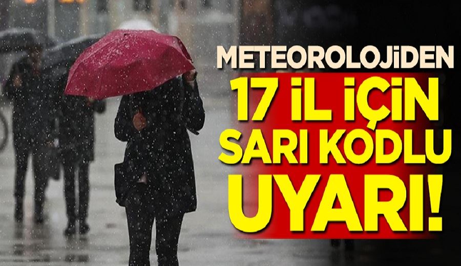 VAN İÇİN UYARI YAPILDI