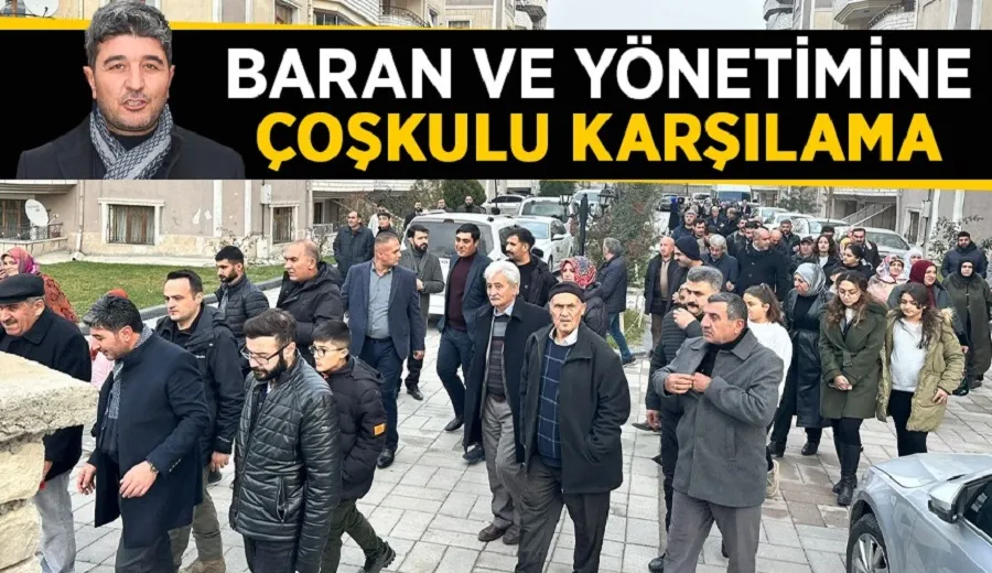 AK Parti Tuşba teşkilatına coşkulu karşılama