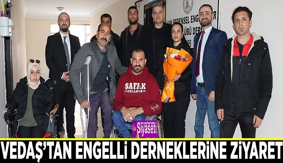 VEDAŞ’tan engelli derneklerine ziyaret