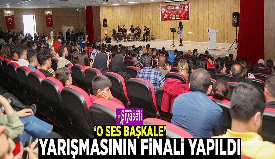 ‘O Ses Başkale’ yarışmasının finali yapıldı