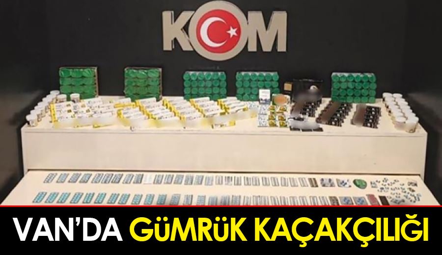 Van’da gümrük kaçakçılığı