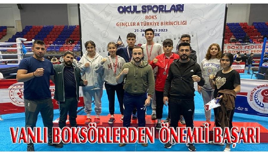 Vanlı boksörler Karabük’ten başarıyla döndü