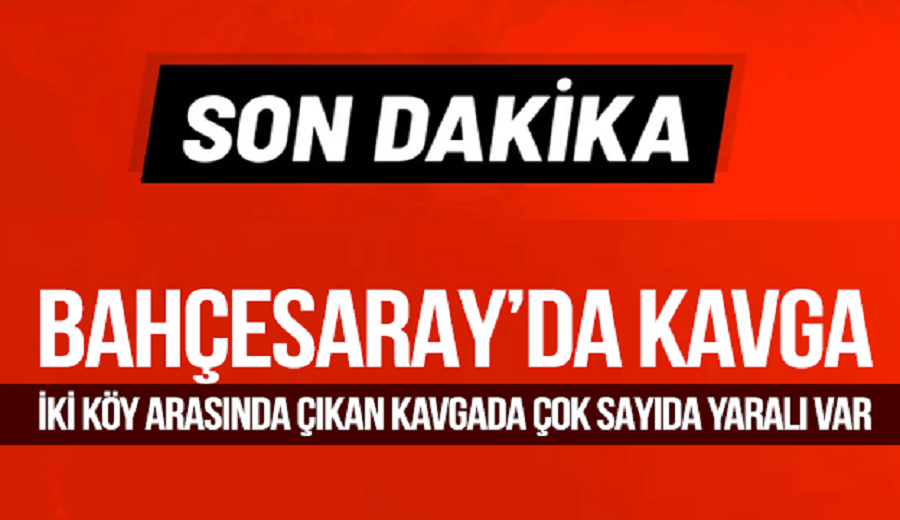 Van Bahçesaray’da iki köy arasında kavga: 4 yaralı