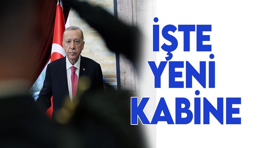 Cumhurbaşkanı Erdoğan, Türkiye Yüzyılı kabinesini açıkladı