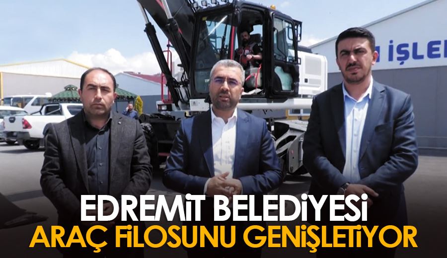 Edremit Belediyesi, araç filosunu genişletiyor