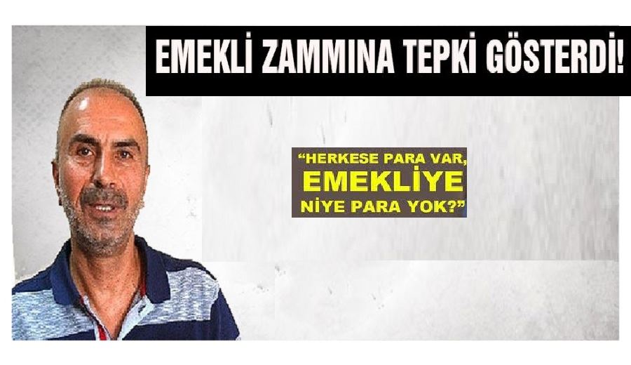 Feridun Irak’tan emekli zammına tepki