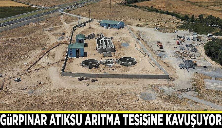 Gürpınar atıksu arıtma tesisine kavuşuyor