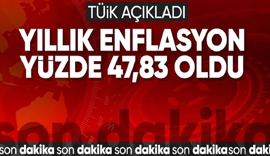 TÜİK 2023 temmuz ayı enflasyon oranını açıkladı!