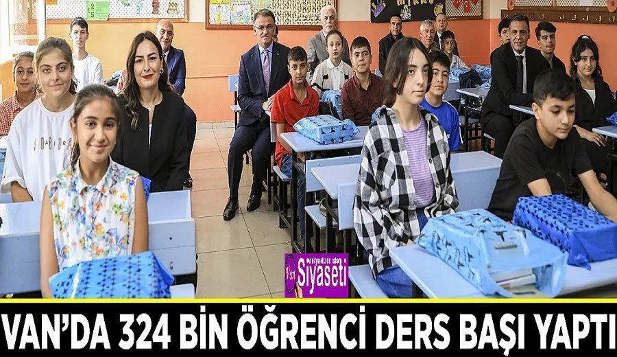 Van’da 324 bin öğrenci ders başı yaptı