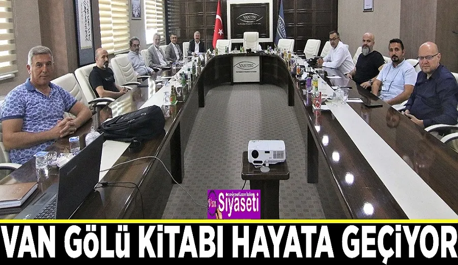 Van Gölü Kitabı hayata geçiyor