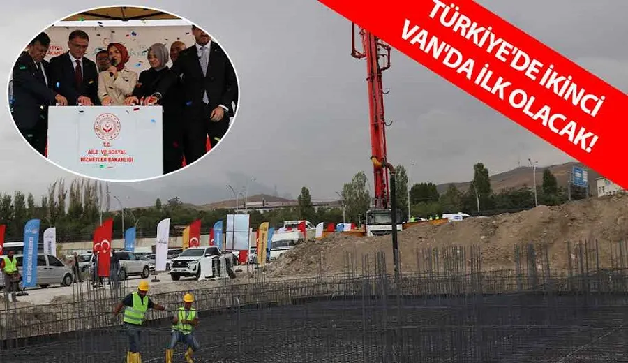 Van Sosyal Hizmet Kampüsü’nün temeli atıldı