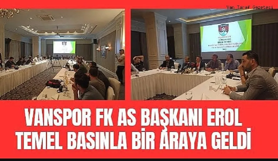 Asbaşkan Temel: Vanspor ortak paydamızdır