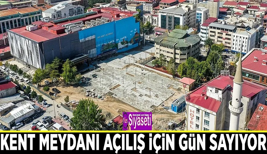 Kent Meydanı açılış için gün sayıyor