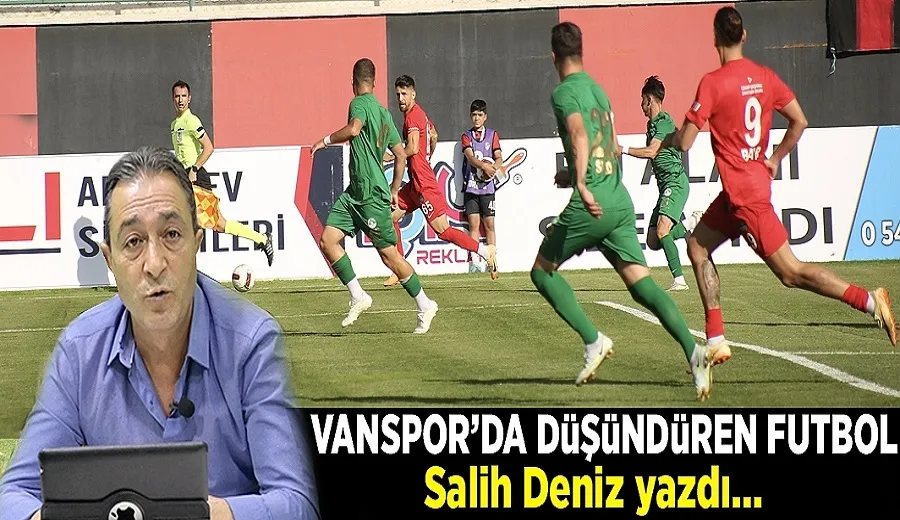 Vanspor’da düşündüren futbol
