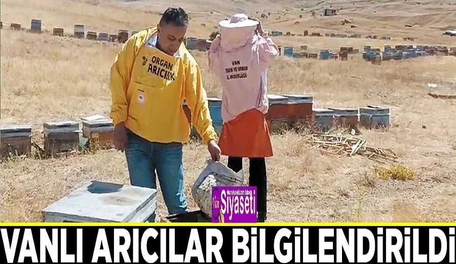 Vanlı arıcılar bilgilendirildi
