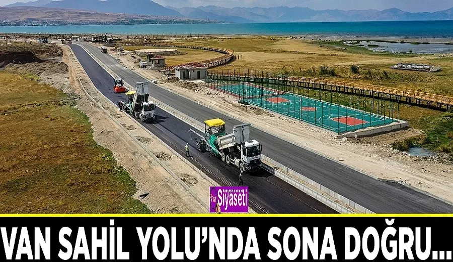 Van Sahil Yolu’nda sona doğru…