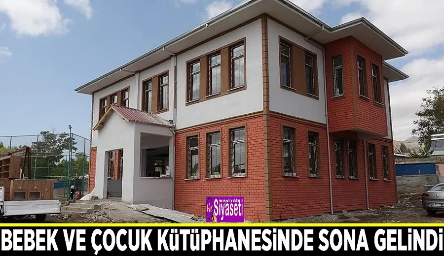 Bebek ve çocuk kütüphanesinde sona gelindi