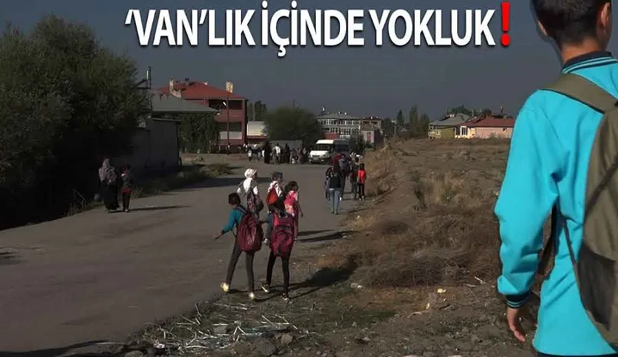 Van merkezde okulsuz mahalle! Öğrenci ve aileler mağdur
