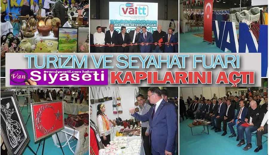 Turizm ve Seyahat Fuarı 500 turizmciyi Van