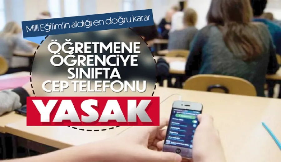 Milli Eğitimde sınıflarda telefon yasağı geliyor