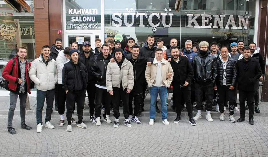 Sütçü Kenan, Vanspor kafilesini kahvaltıda ağırladı