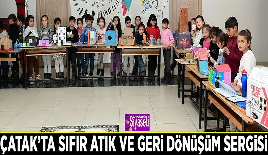 Çatak’ta Sıfır Atık ve Geri Dönüşüm Sergisi