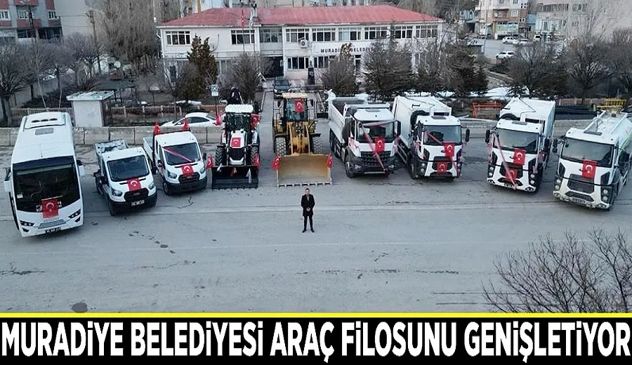 Muradiye Belediyesi araç filosunu genişletiyor