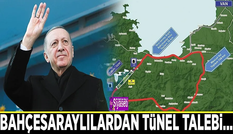 Bahçesaraylılardan tünel talebi…