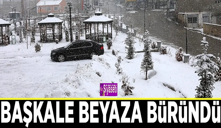 Başkale beyaza büründü