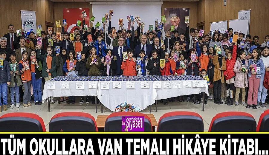 Tüm okullara Van temalı hikâye kitabı…