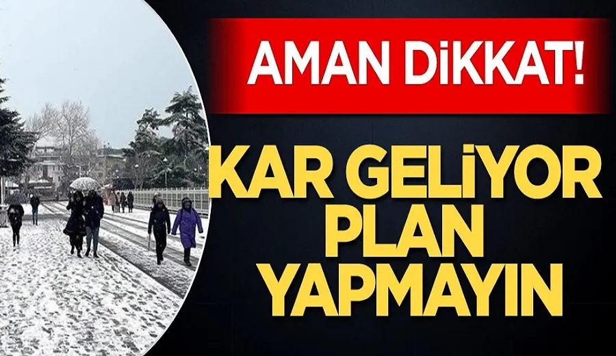 Meteoroloji uyardı! Mart ayının son günlerinde kar fena vuracak!