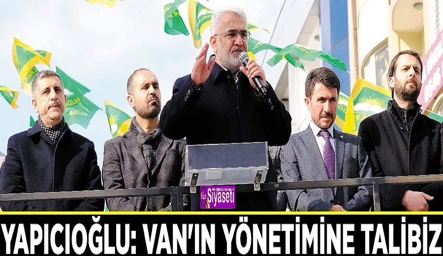 Yapıcıoğlu: Van
