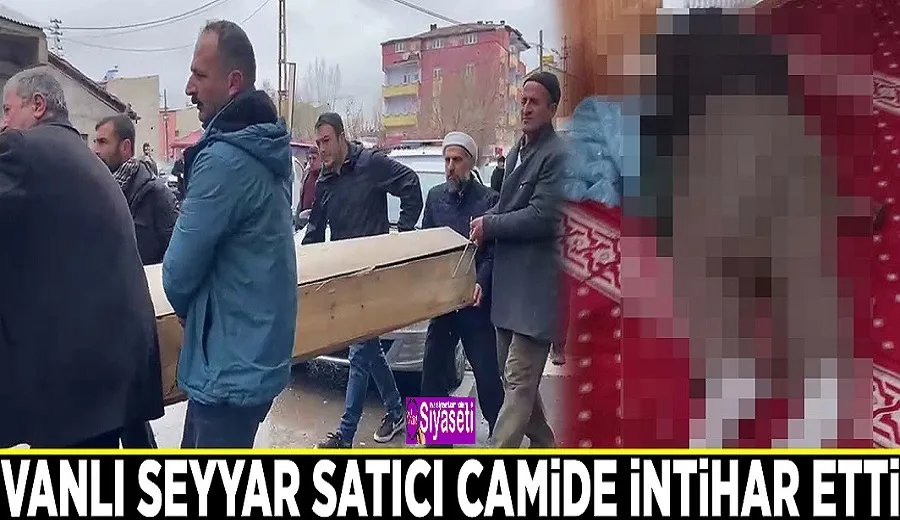 Vanlı seyyar satıcı camide intihar etti